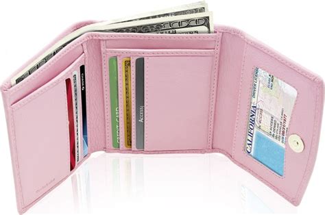 Trifold Coin Wallet with ID Window | Wallets for women, Wallet, Elegant ...