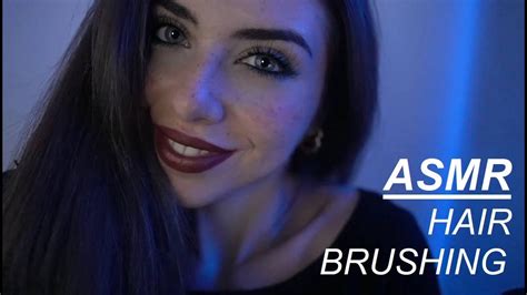 Asmr Eng Hair Brushing For Sleep Whipering Brushing Fabric Sound