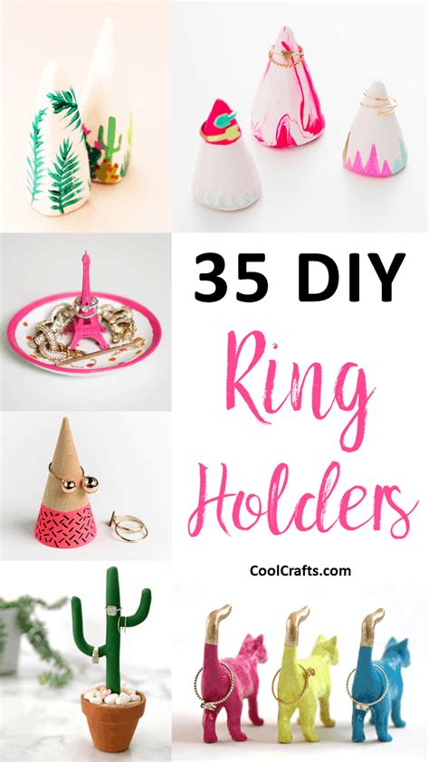 Showcase Your Rings With These 35 Stylish DIY Ring Holders • Cool Crafts