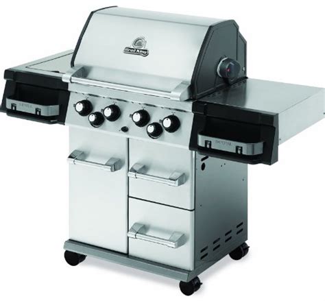 Broil King Imperial Liquid Propane Gas Grill With Side