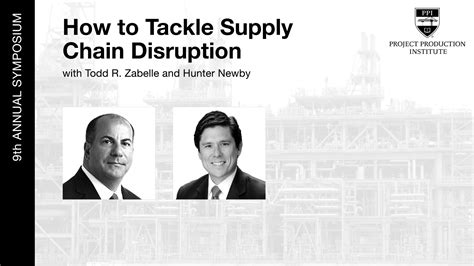 How To Tackle Supply Chain Disruption Project Production Instituteproject Production Institute