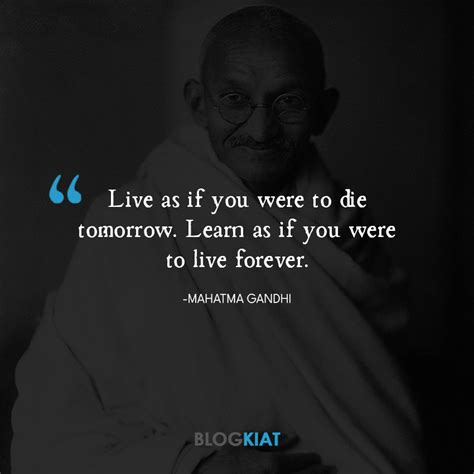 Inspiring Quotes From Mahatma Gandhi Blogkiat