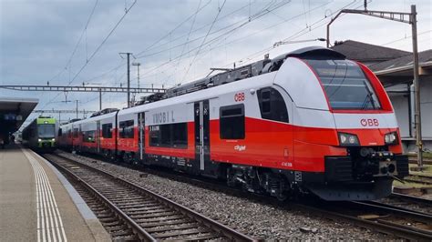 ÖBB Cityjet Desiro ML abfahrt in Solothurn YouTube