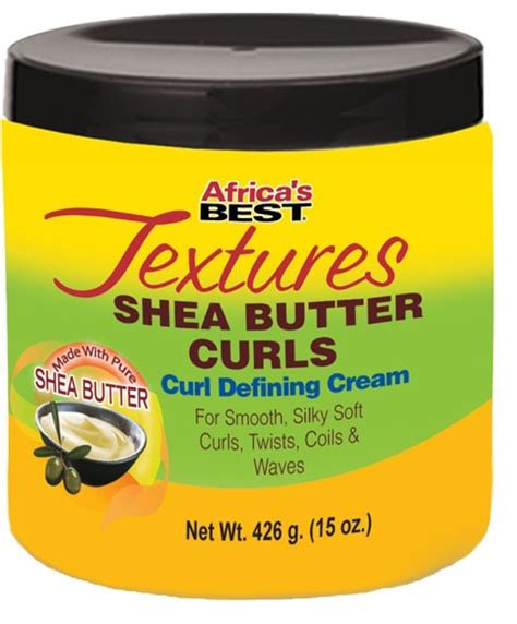 Africas Best Textures Shea Butter Curls Defining Cream Afro Hair Boutique