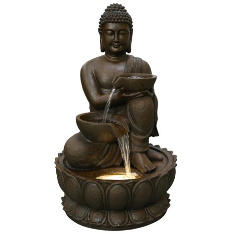 32-inch Buddha Fountain - Angelo Décor International Inc.