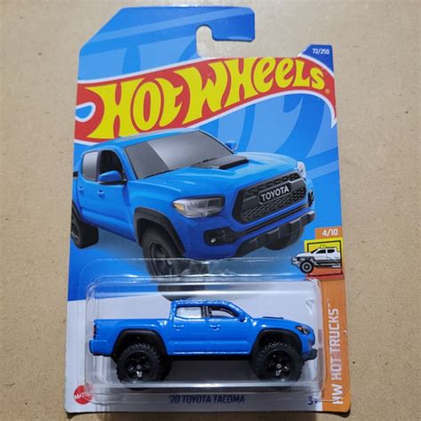 Jual Hot Wheels Toyota Tacoma Hw Hot Trucks Blue Shopee Indonesia