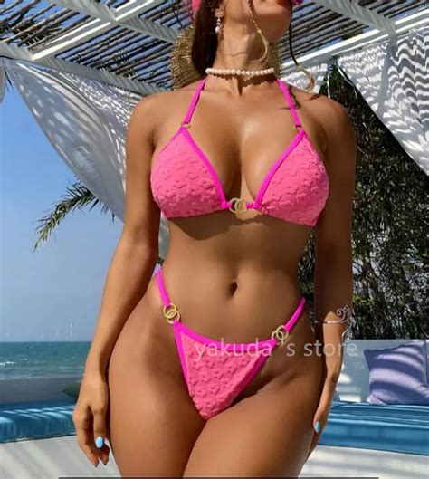 Triangle Swimsuits Women S Leopard Print Mesh Splicing Bikini