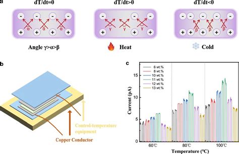 Pyroelectric Effects Of Pvdf Films A Schematic Diagram Of The