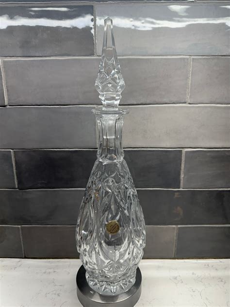 Princess House Crystal Decanter - Etsy