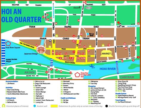 Hoi An tourist map - Ontheworldmap.com