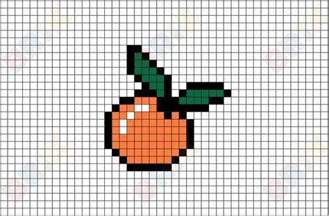 Fruit Pixel Art 31 Idées Et Designs Pour Vous Inspirer En Images