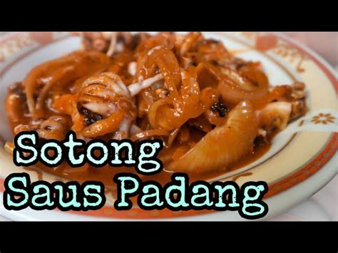 Resep Rahasia Sotong Masak Saus Yang Menggugah Selera CookandRecipe