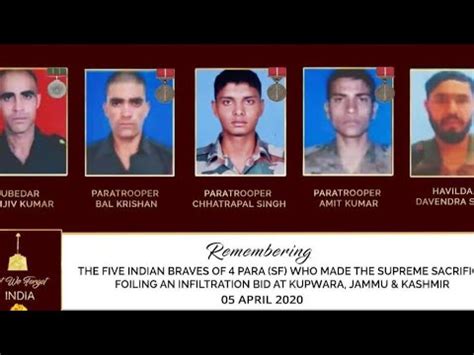 Tributeto Fallenheroesof Operation Randoribehak Indianarmy