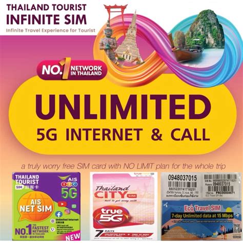 Thailand Sim Card Unlimited Internet Thai Travel Sim Card