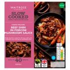 Waitrose Slow Cooked Beef Shin In Porcini Mushroom Sauce Waitrose