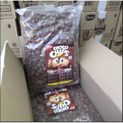 Jual Sereal Choco Chips Simba Coco Crunch COKLAT 1kg Shopee Indonesia