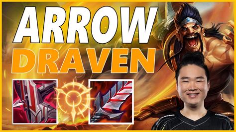 ⚡arrow Draven Adc Gameplay⚡season 11 League Of Legends Youtube