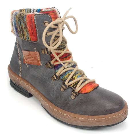 Rieker Felicitas Combat Boot Z6743 Walmart