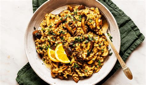 Easy Vegan Mushroom Risotto Tried And True Recipes