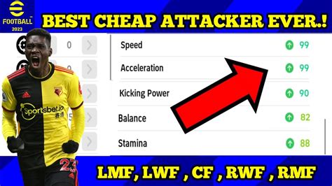 99 Speed 99 Acceleration Cheapest Forward And Winger EVER In