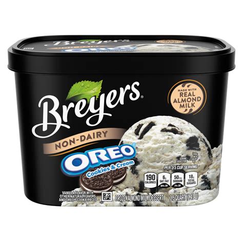 Breyers Non Dairy Oreo® Cookies And Cream Reviews 2021