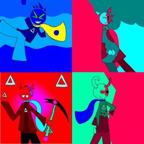 My Four Jsab Ocs By Ian2921 On Deviantart