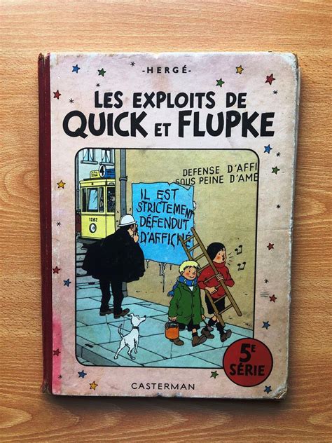 Les Exploits De Quick Et Flupke E Serie Hc Album E Druk