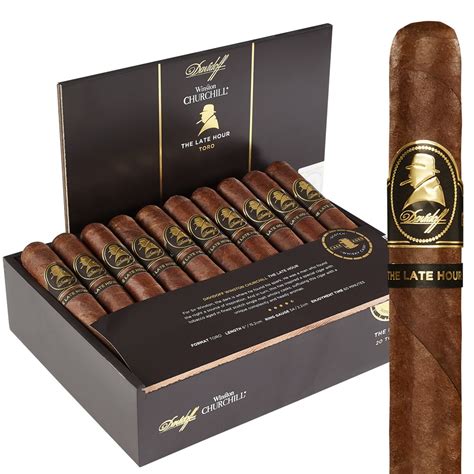 Davidoff Winston Churchill Late Hour Toro Habano Thompson Cigar