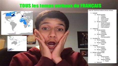 TOUS les temps verbaux du FRANÇAIS YouTube