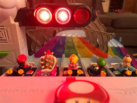 Hot Wheels Mario Kart Rainbow Road Track Is A Collectors Dream