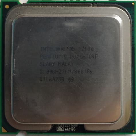 Intel Pentium Dual Core E Sla Y Lga