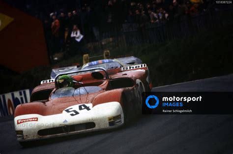 Andrea De Adamich Henri Pescarolo Autodelta SpA Alfa Romeo T33 3