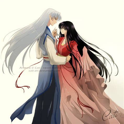 Sesshoumaru And Kikyo Kikyou Fan Art 29708272 Fanpop