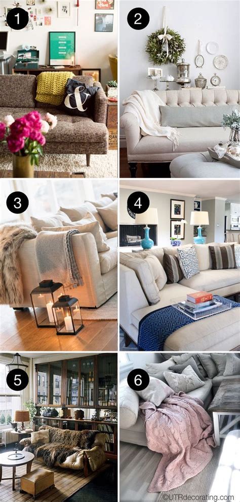 6 Ways To Style A Couch With A Throw Blanket Throwrugs Couch Throw Blanket Sofa Throw