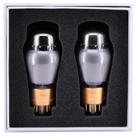 PSVANE CV181 TII Tubes HiFi Double Triode Paire Appairée Audiophonics