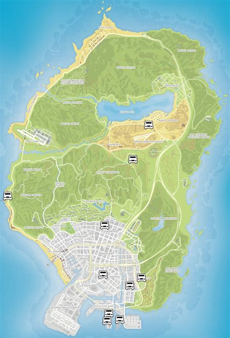 All 21 Van Locations in GTA 5 (Map & Guide) - 🌇 GTA-XTREME