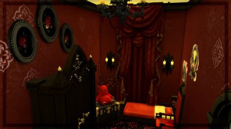 Sims 4 Vampire Bedroom