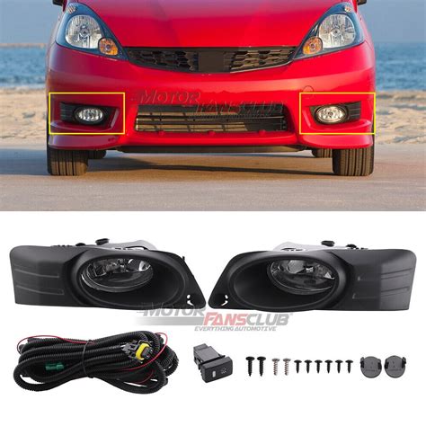 Fits Honda Fit Front Front Fits Fog Right Left Pair