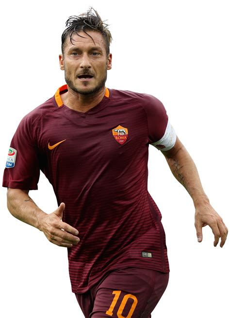 Francesco Totti As Roma Football Render Footyrenders