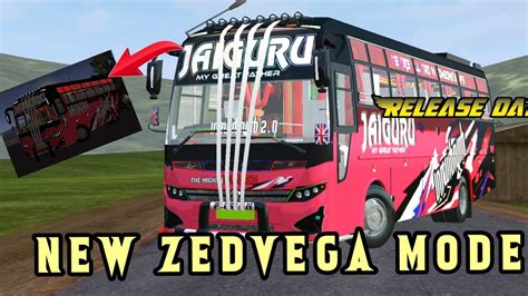 New Zedvega Mode Release Upcoming Mode For Bussid Release Date