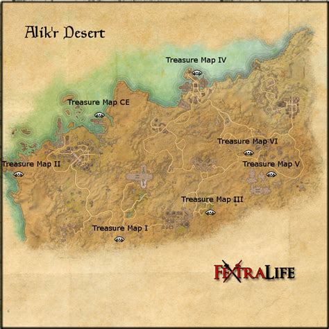 Alik'r Treasure Map III | Elder Scrolls Online Wiki