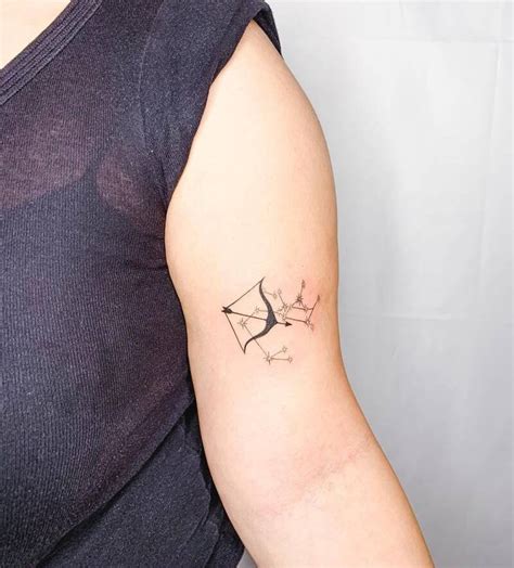 Sagittarius Constellation Arm Tattoo TheFab20s