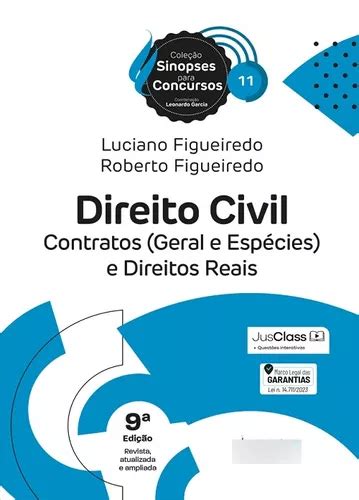 Sinopses Para Concursos V 11 Direito Civil Contratos 9ª Edição