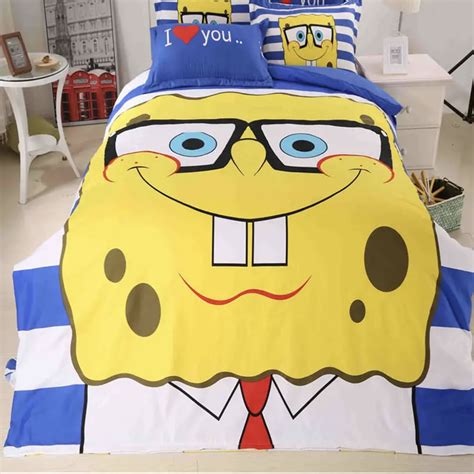 Spongebob Squarepants Bedding Set Spongebob Bed Linen