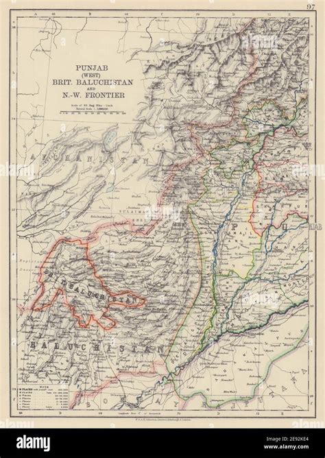 British India Nw Punjab Baluchistan Nw Frontier Pakistan Railways