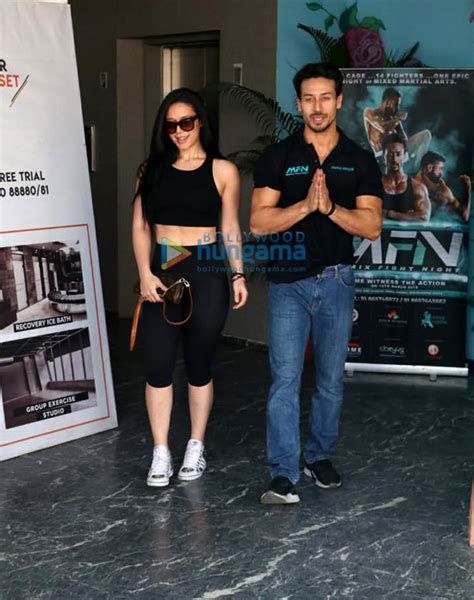 Tiger Shroff and Krishna Shroff promote Matrix Fight Night at MMA Matrix in Bandra | Krishna ...