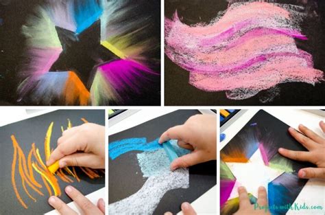 5 Essential Chalk Pastel Techniques for Beginners - Projects with Kids