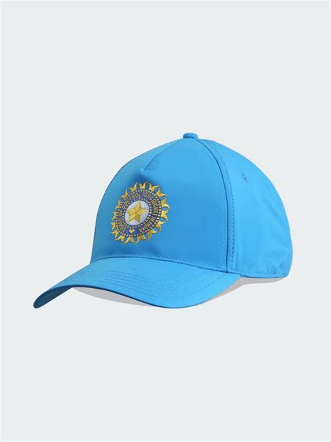 Buy Official Adidas ICC Team India ODI Cricket Cap - Bright Blue From ...