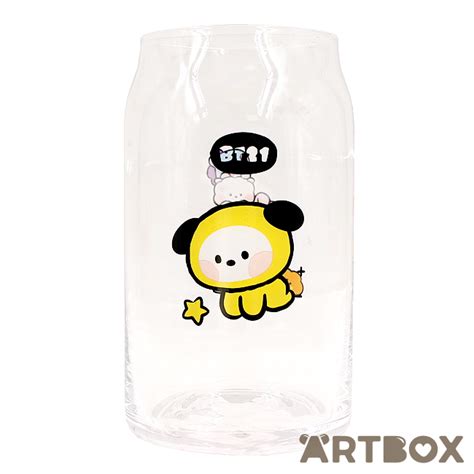 Buy Line Friends Bt Chimmy Minini Classic Design Large Shaped Glass