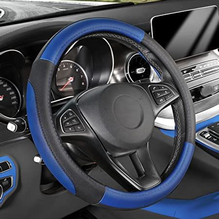 Amazon Seg Direct Black And Blue Microfiber Leather Auto Car